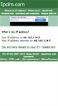Mobile Screenshot of ipcim.com